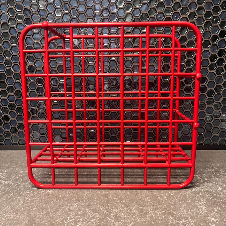 1980s Yaffa Design Plastic Magazine Rack, Office Decor, Record Storage ...
