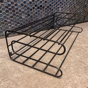 1980s IKEA “Fran” Series Metal Wire Shoe Rack, Vintage IKEA, Swedish Design, Metal Shelf, Retro Decor, Pop Art, Atomic, Mcm
