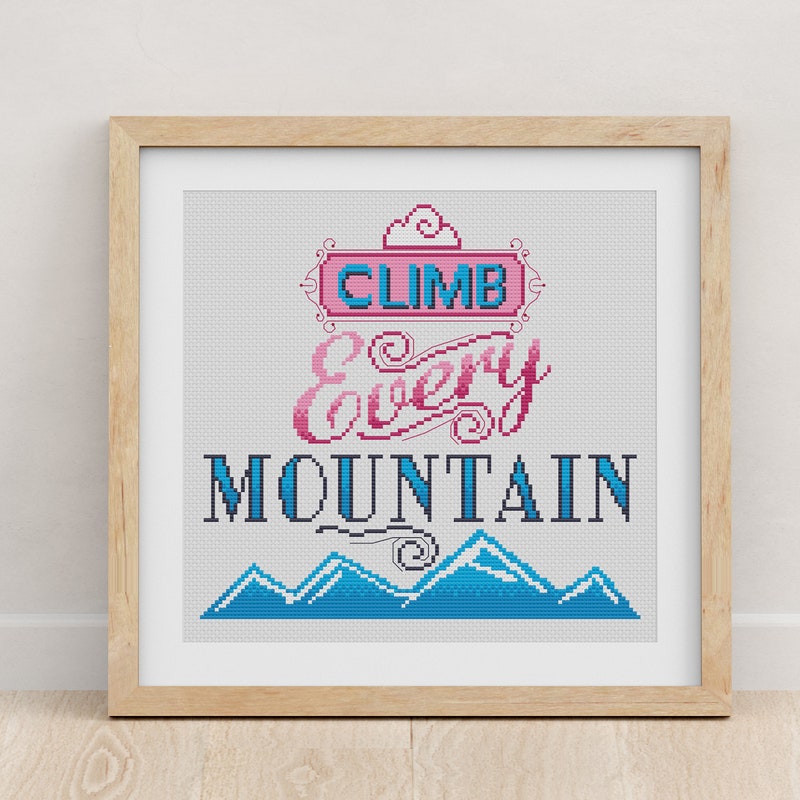 Climb Every Mountain - Etsy