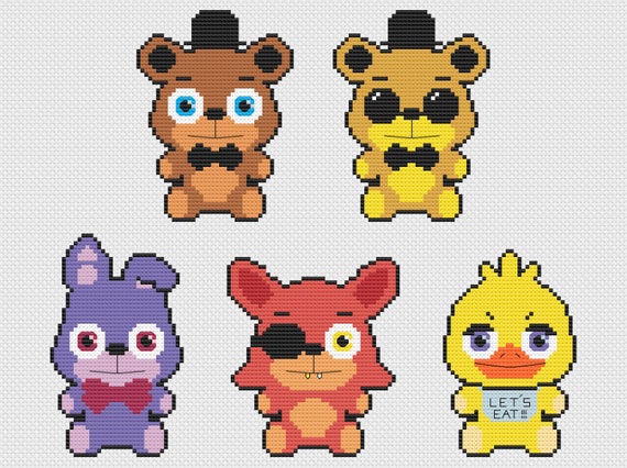 fnaf 1 animatronics