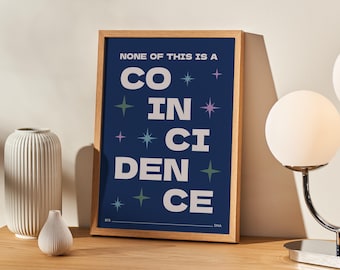 BTS DNA Lyrics Print | Kpop Wall Art