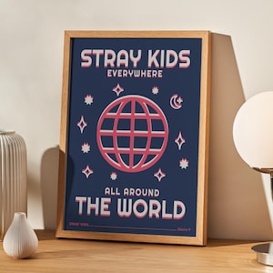 STRAY KIDS District 9 Print | Kpop | A3 A4 A5 | Lyrics | Quote | Wall Art | Poster | Music | Gift | Korean Pop