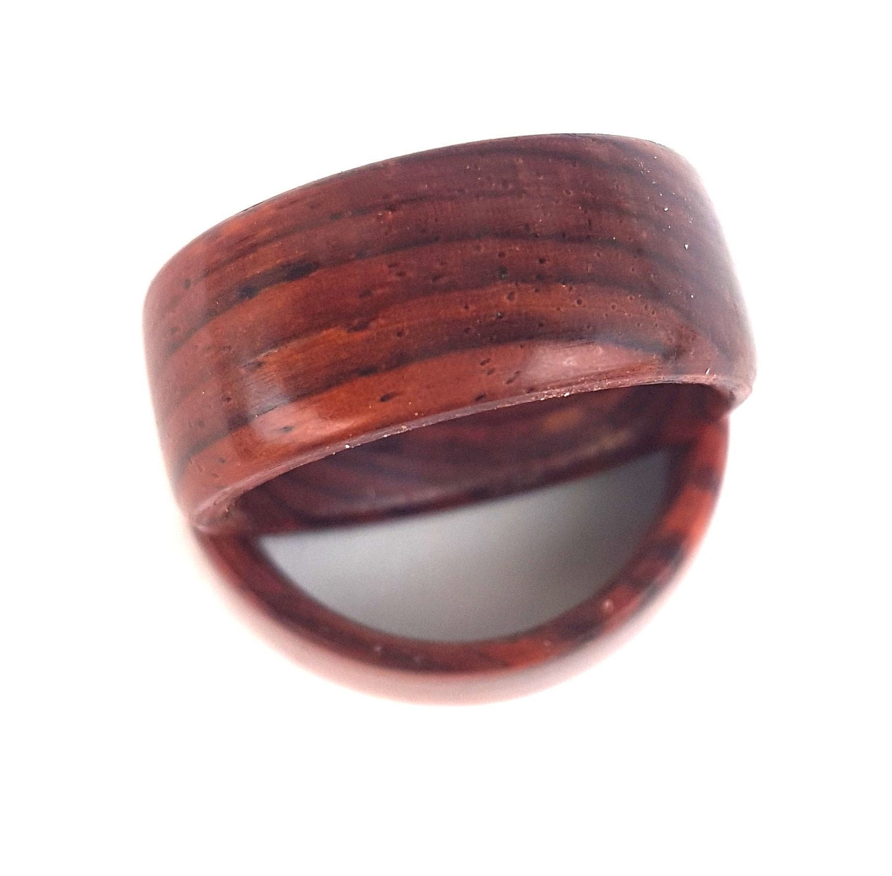 2 friendship rings, precious wood: royal wood, finger ring, wooden rings, handmade Germany, Valentine's Day, gift, woody wedding (5 year olds)