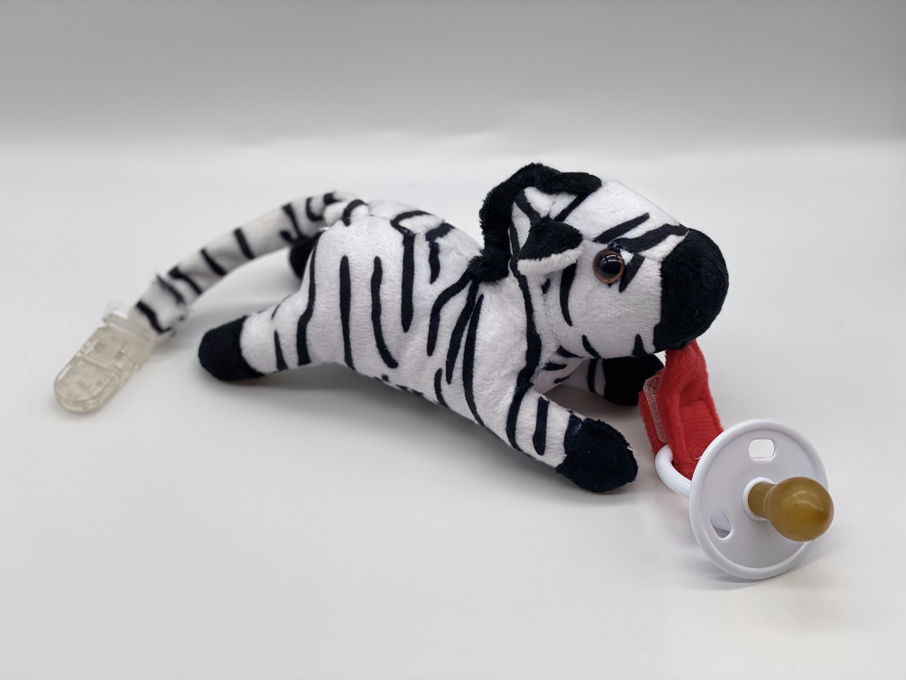 Dummy holder plush comforter toy soother holder Etsy