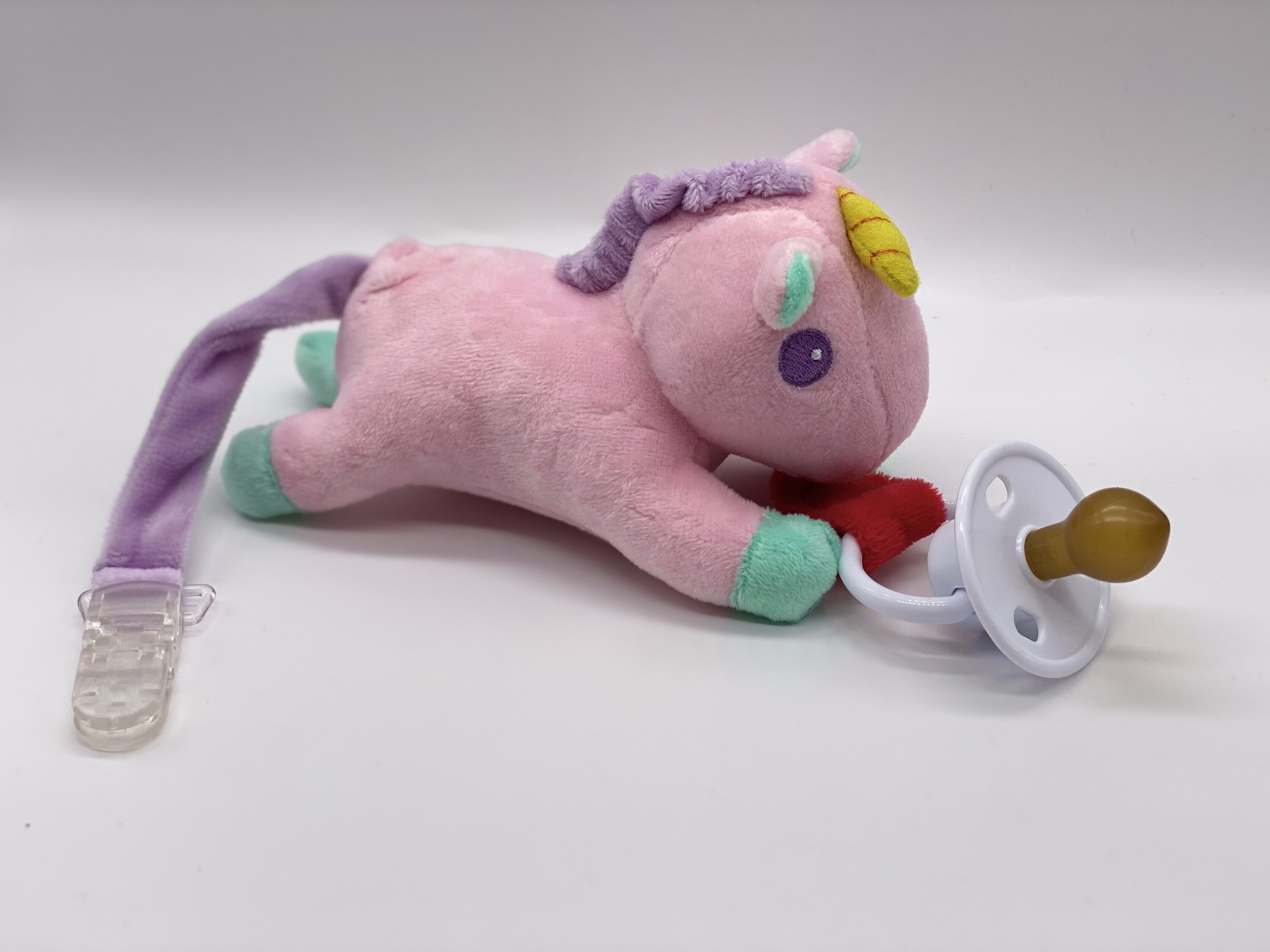 Dummy holder plush comforter toy soother holder Etsy