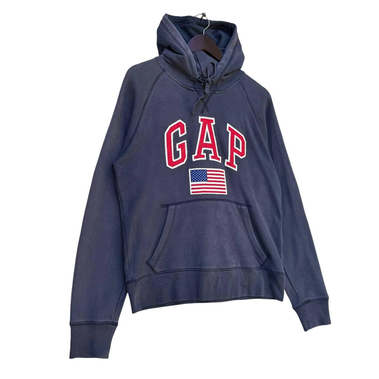 old GAP アメリカ国旗プリント M ネイビー　USA製 90s 00s il_fullxfull.6423788023_7adw.jpg