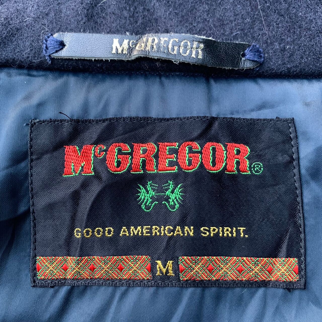 Vintage 80s Mcgregor Navy Official Wool Jacket - Etsy