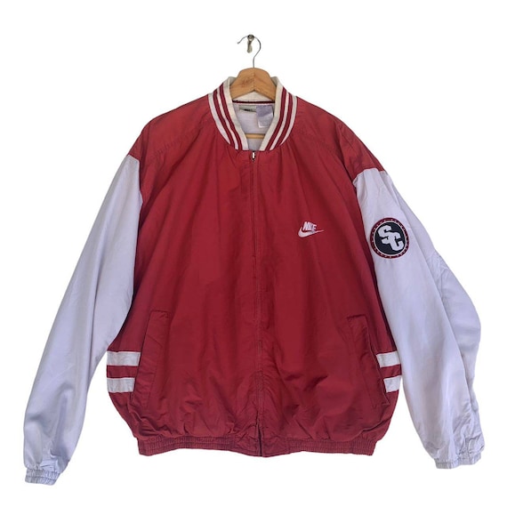 Supreme nike varsity jacket sale