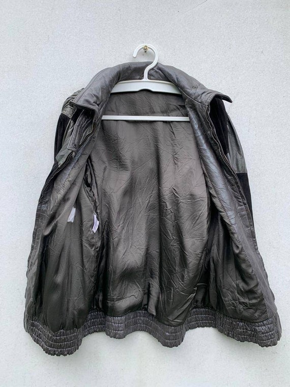 Rare La Matta Leather Jacket Made In Italy - Gem