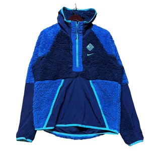 sherpa fleece hoodie nike
