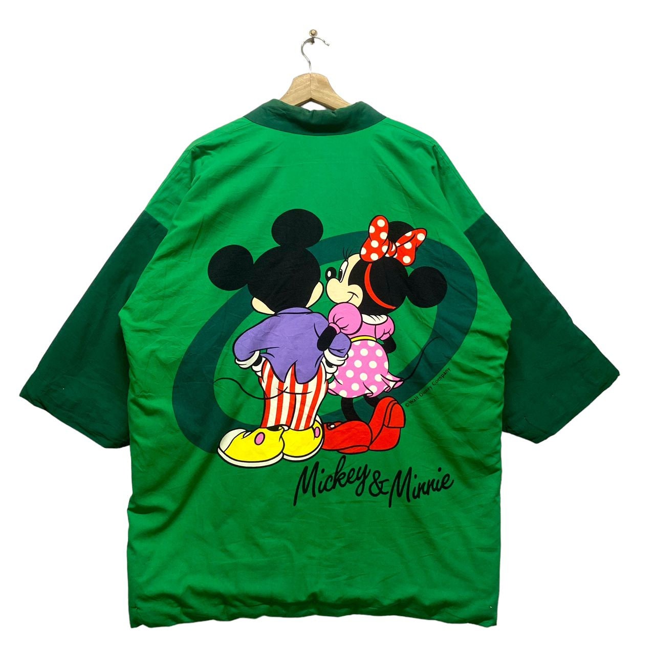 Vintage Mickey and Minnie Mouse Japanese Kimono Style Design,classic ...