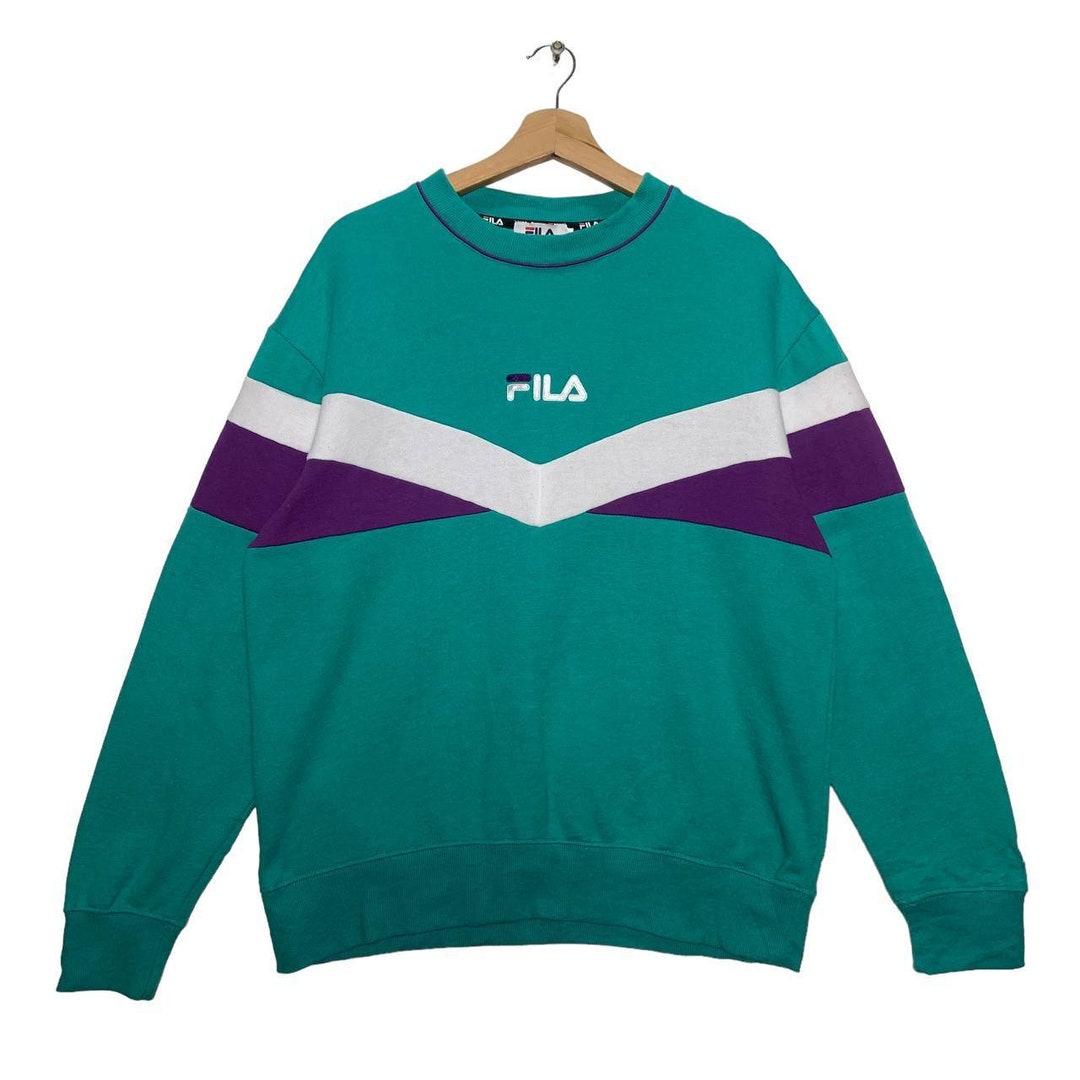Vintage FILA Sweatshirt - Etsy UK