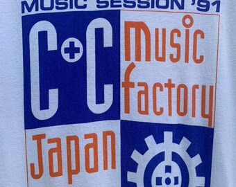 Vintage 1991 C+C Music Factory Music Session Japan Tour by