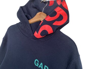 Vintage GAP Big Logo Spell Out Two Tones Colors Sweatshirt