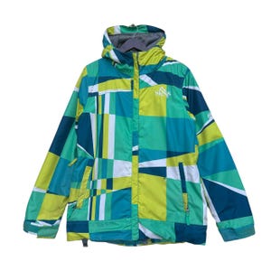 Vintage 686 Snowboard Ski Damen Mantel, große Größe, mehrfarbige Jacke