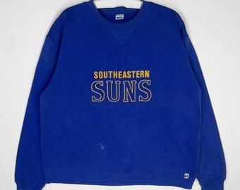 Vintage Southeastern Suns by Russell Athletic Large Size Blue Sweatshirt