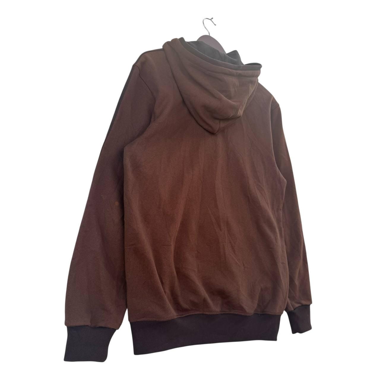 Vintage Adidas Trefoil Track Jacket 90s Y2K Brown Zip up Hoodie
