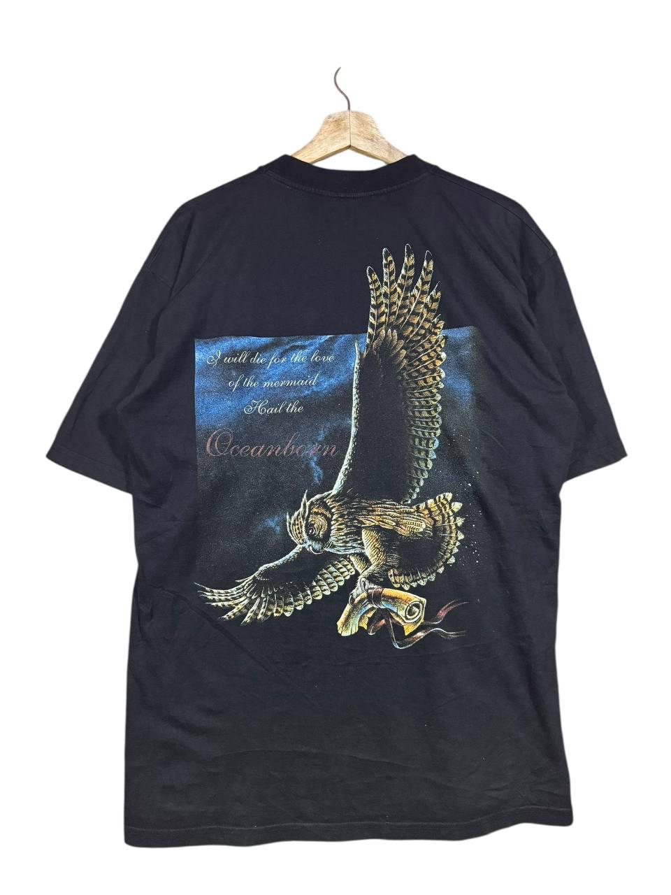 Vintage Nightwish Band T-shirt Black Oceanborn Album Art Gothic 
