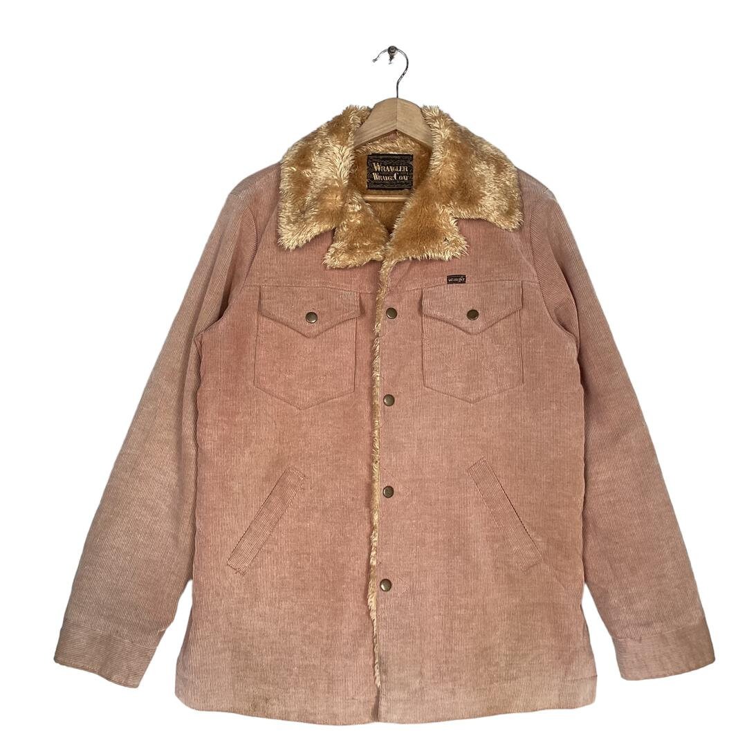 Wrangler Women's Western Sherpa Lined Corduroy Wrange Coat