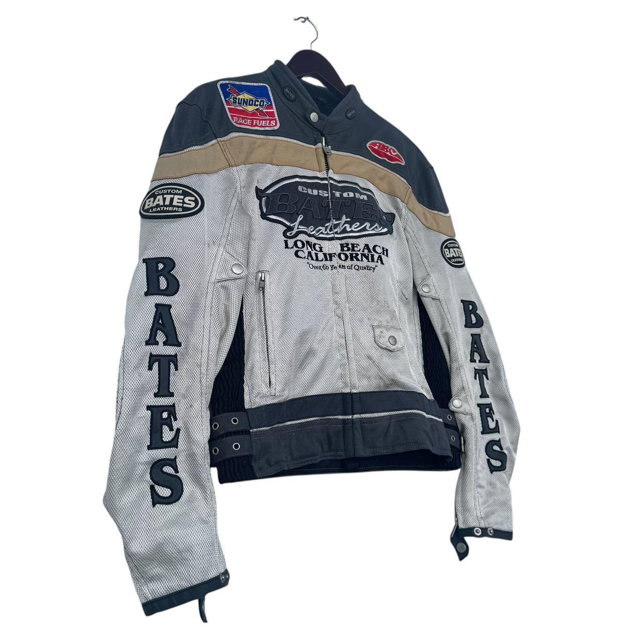 Bates Vintage Custom Jacket Leathers Leather Men Motorcycle Racing