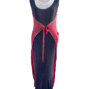 Vintage Issey Miyake Pleats Apron Dress Made in Japan Japanese