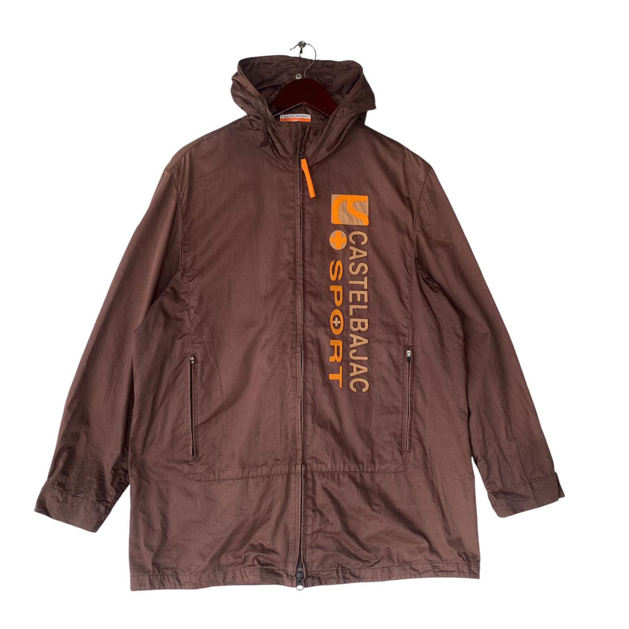 Vintage Castelbajac Sport lichtgewicht windjack, windjack met capuchon, buitensportjack, casual windjack, windjack met ritssluiting, retroklasse