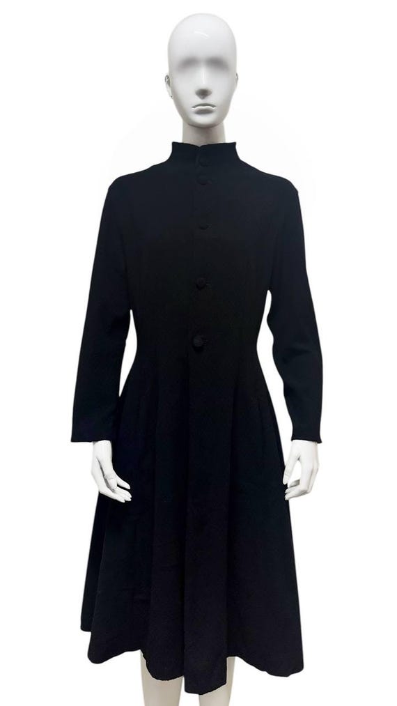 90s Yohji Yamamoto ブラック ロング ジップ ワンピース S 90s Yohji Yamamoto ブラック ロング ジップ ワンピース S 90s Yohji