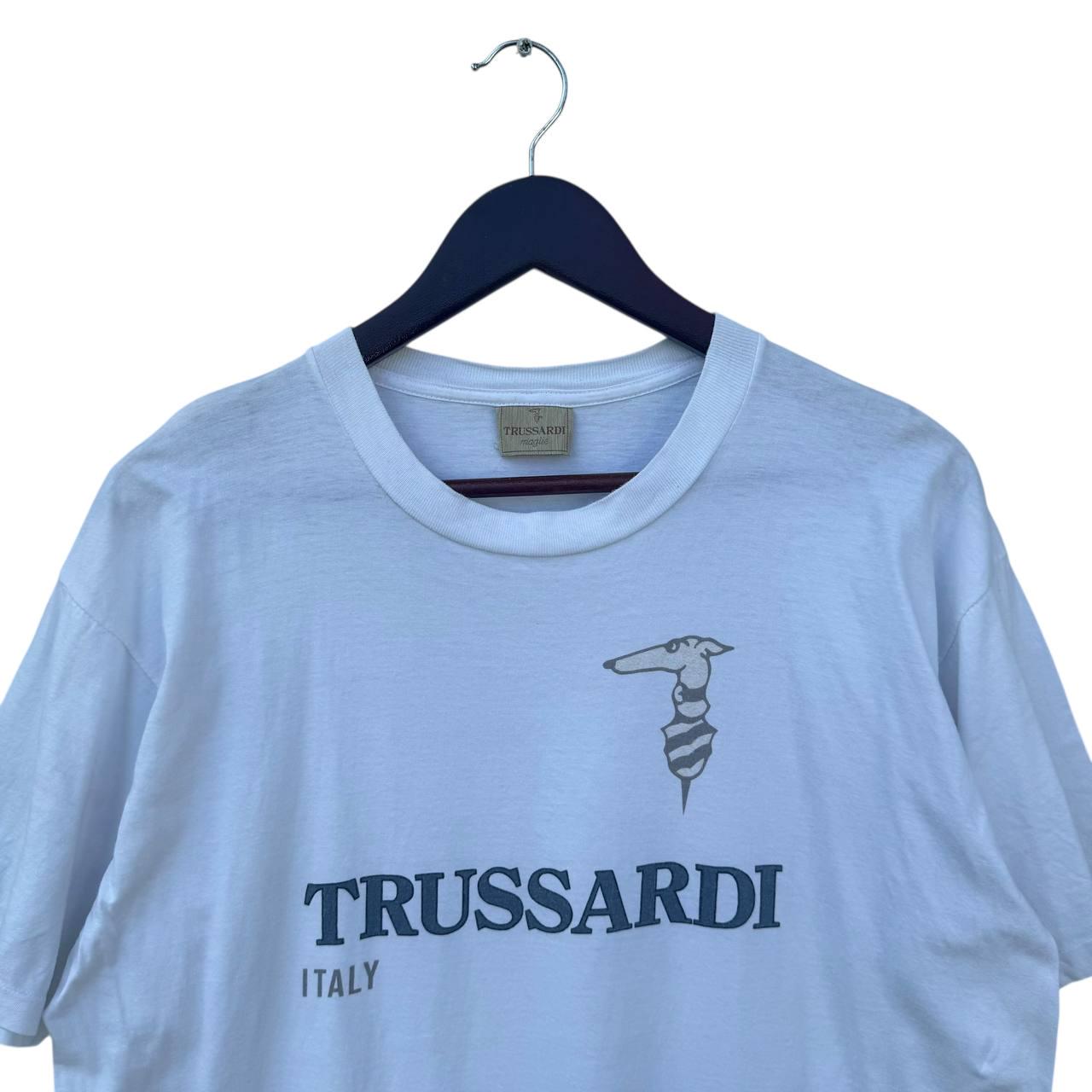 ヴィンテージ トラサルディ イタリア 90年代 デザイナーTシャツ 