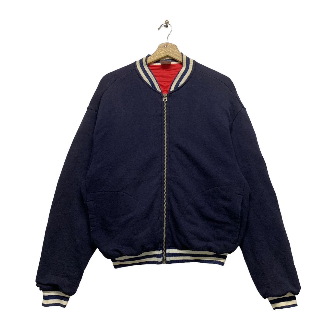 Vintage Blue Family by United Color of Benetton Jacket Made in 
