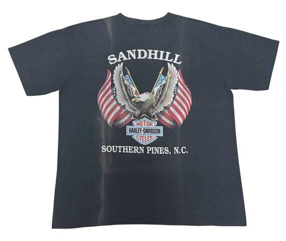 Vintage 1991 Harley Davidson T Shirt Legends Live Where Legends