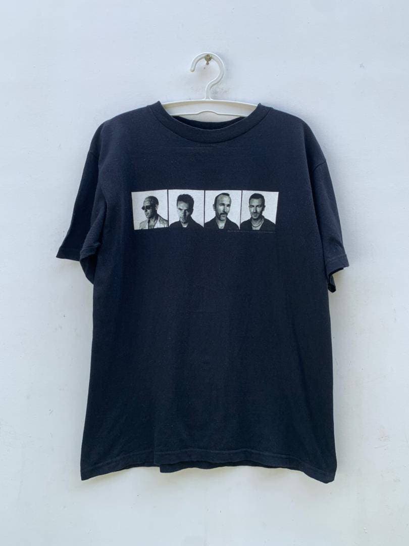 Vintage 1990s U2 Popmart Band Tee Rock Concert Tour Promo