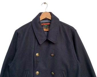 ジャケット・アウター 00s McGREGOR wool swing top navy L Vintage 80s Mcgregor Navy Official Wool Jacket - Etsy