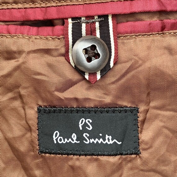 Vintage PS By Paul Smith Coat,Medium Size,Dark Br… - image 7
