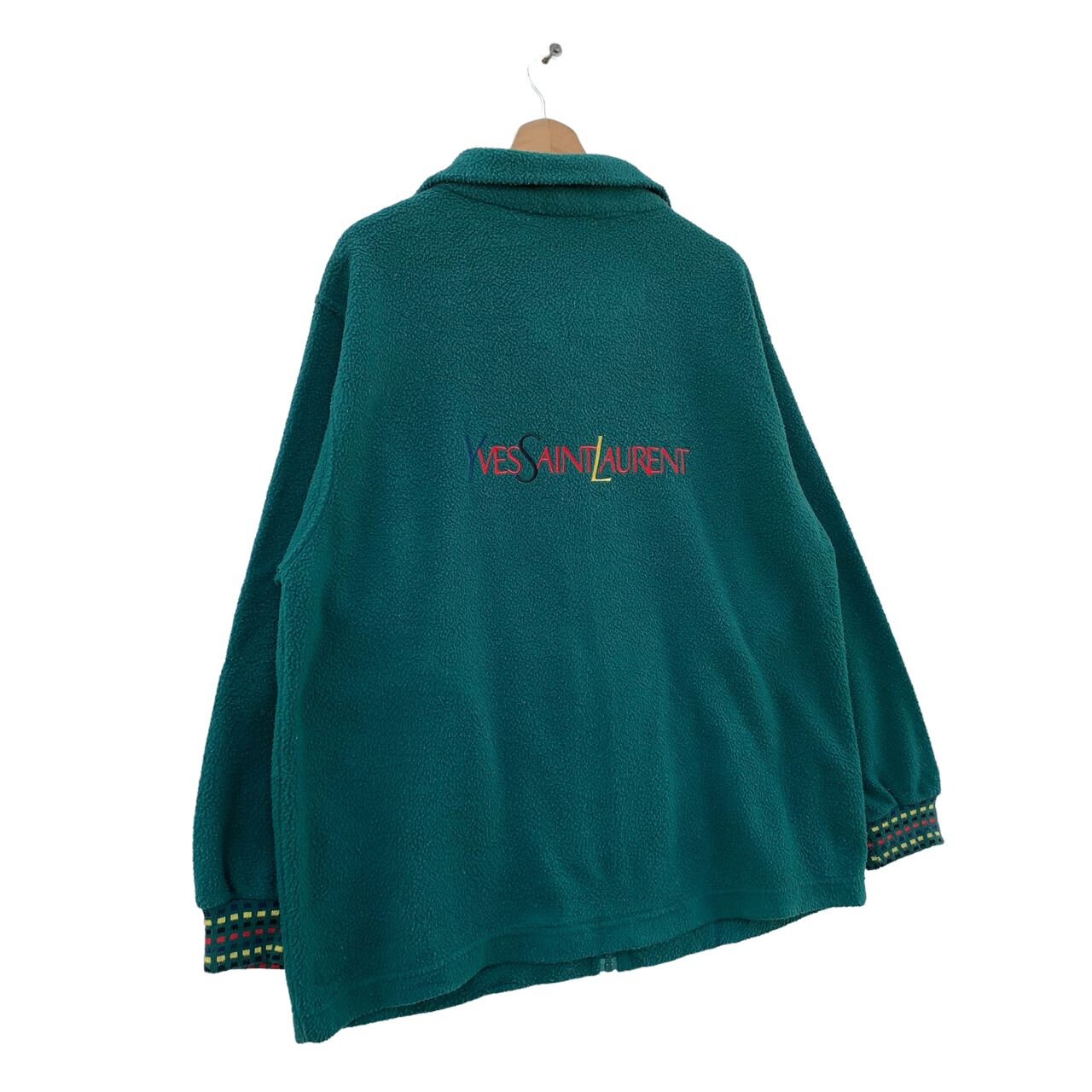 Vintage Ysl Yves Saint Laurent Pour Homme Multicolor Embroidered