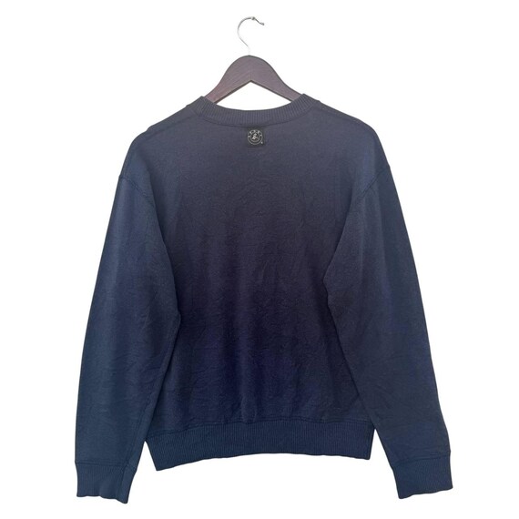 Vintage 90s Agnes B Paris Navy Blue Sweatshirt Japanese Made 