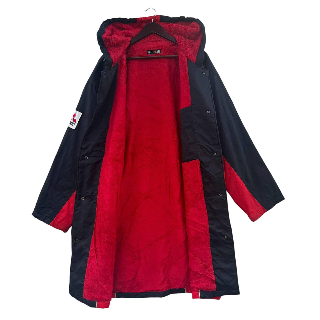 Vintage 90s Ralliart Mitsubishi Motorsports Long Parka Jacket