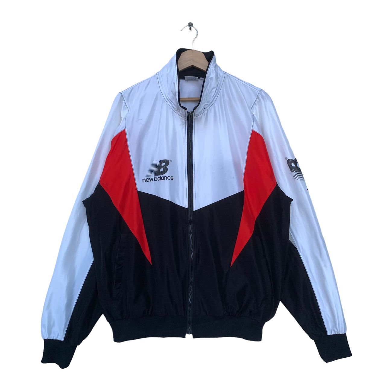 Vintage New Balance Windbreaker Jacket,large Size,made in Vintage New Balance Windbreaker Jacket,large Size,made in