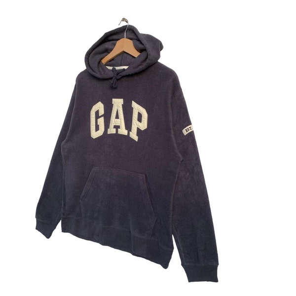 Vintage GAP Fleece Hoodie Made In Korea,Small Size