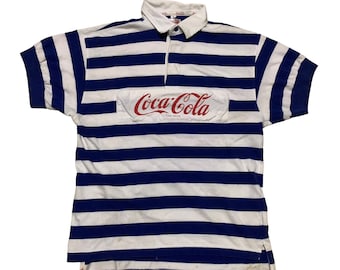 Vintage Coca-Cola Polo Rugby Shirt