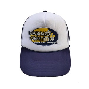 Vintage Longboard Wettbewerb South Beach By 2003 L & L Flügel Snapback Cap Hut