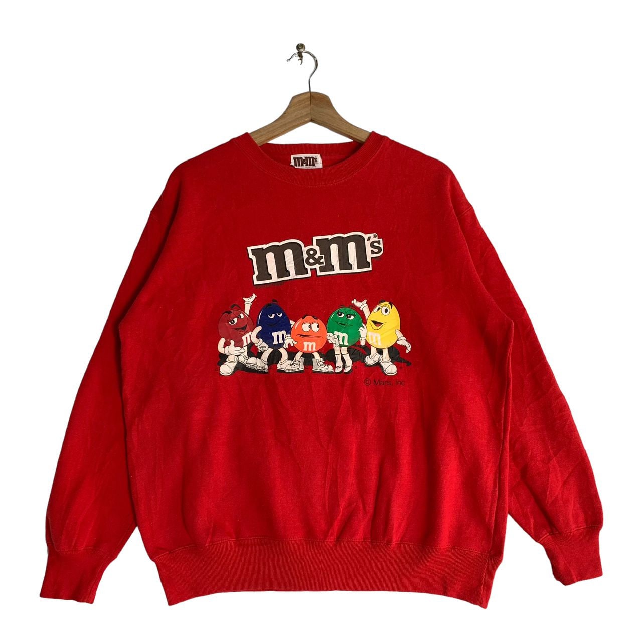 Vintage M&m's Sweatshirt,medium Size,red Color,crewneck Sweatshirt,pullover, vintage Clothing,retro Style Classic,streetwear - Etsy Vintage M&m's Sweatshirt,medium Size,red Color,crewneck Sweatshirt,pullover, vintage Clothing,retro Style Classic,streetwear - Etsy