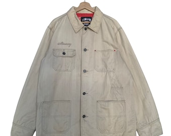 STUSSY Authentic Gear Jacket - Etsy