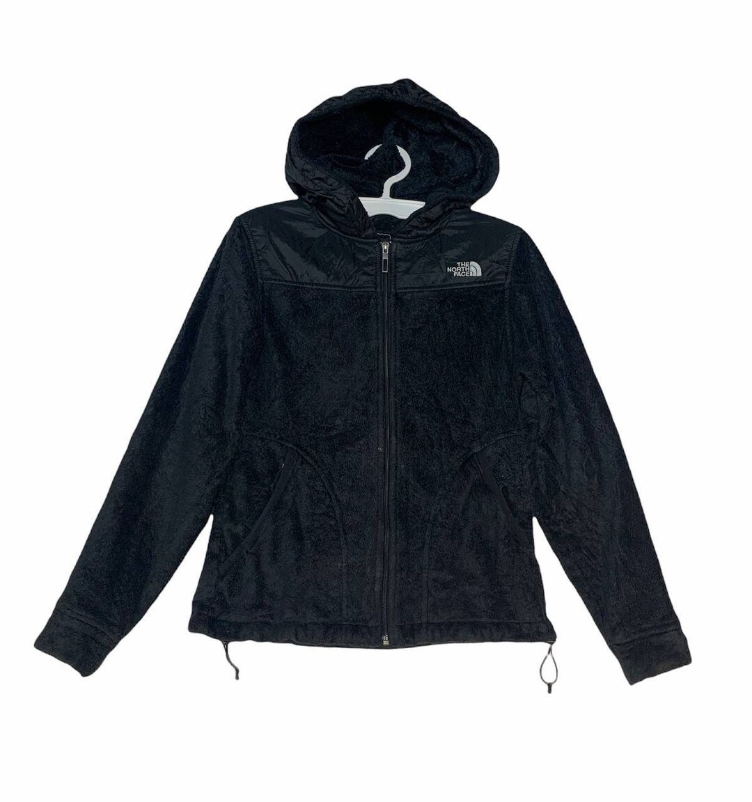 Fuzzy north face hoodie sale
