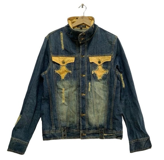 vintage in the attic design denim jacket