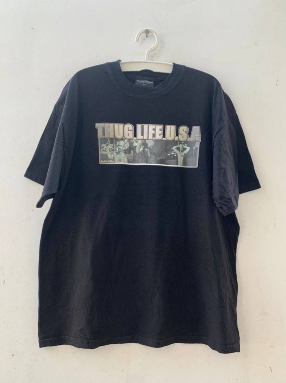 Vintage Serial Killer Thug Life Usa American History X Tee Shirt