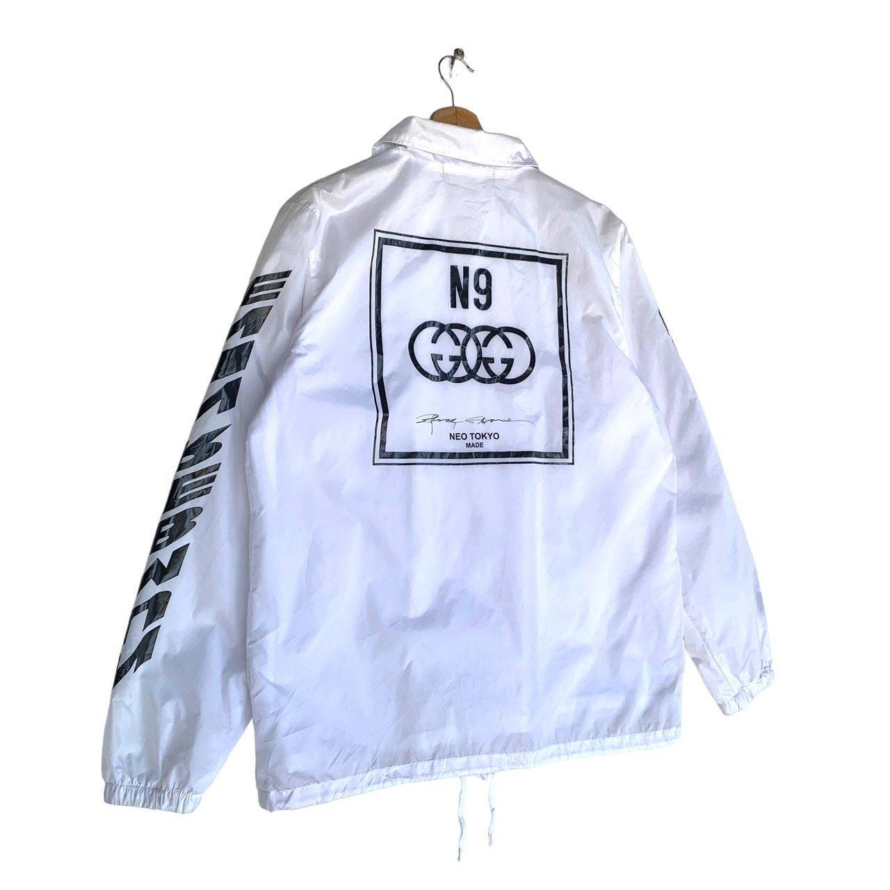 Vintage N9 Black Flame Neo Tokyo Coach Jacket - Etsy