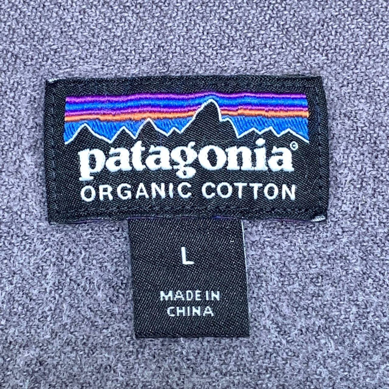 Vintage Patagonia Shirt,organic Cotton Shirt,large Size,gray Color