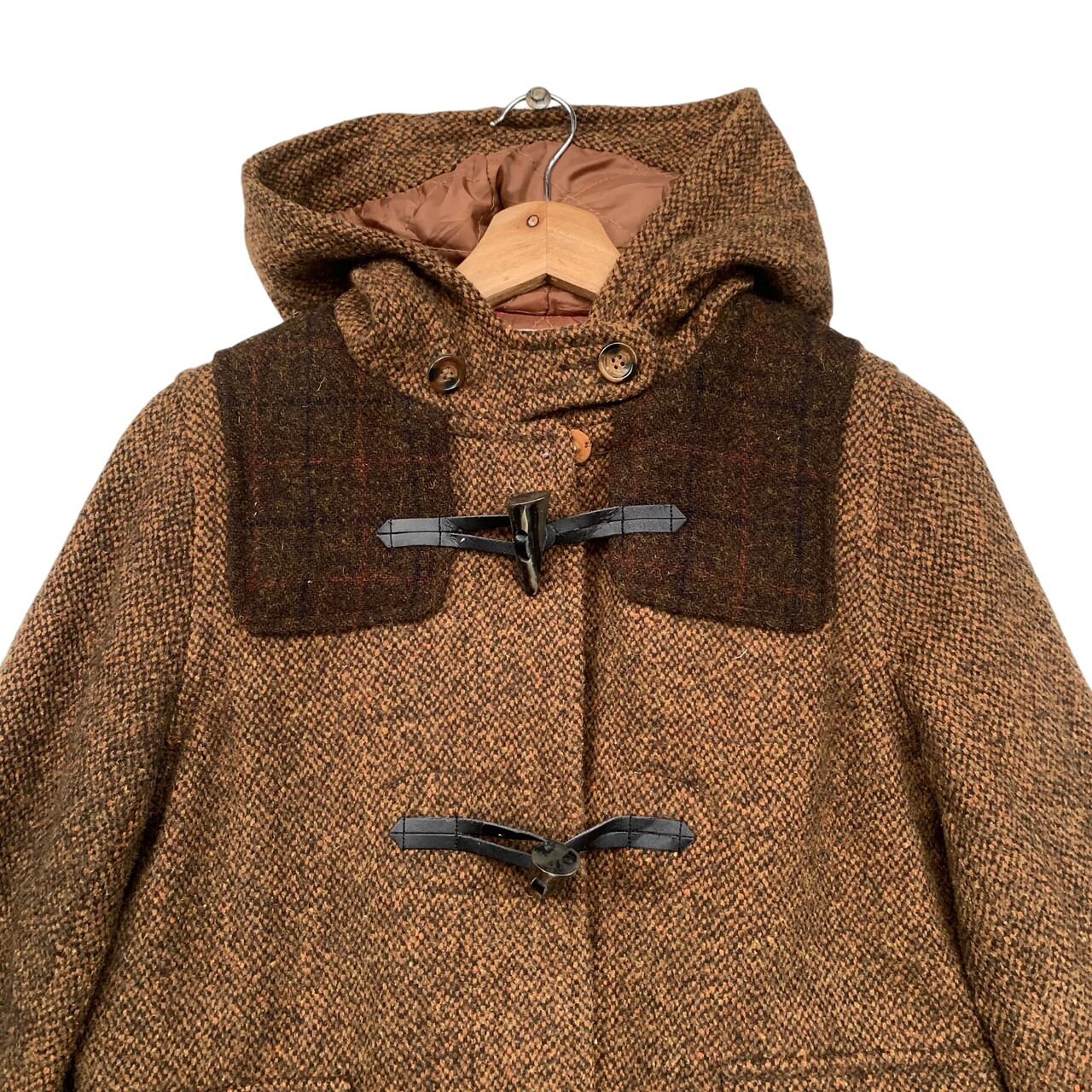 Harris Tweed X Sevendays=sunday Wool Hoodie Jacket - Etsy