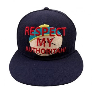 Vintage South Park Respect My Authoritah New Era Snapback Cap Hat