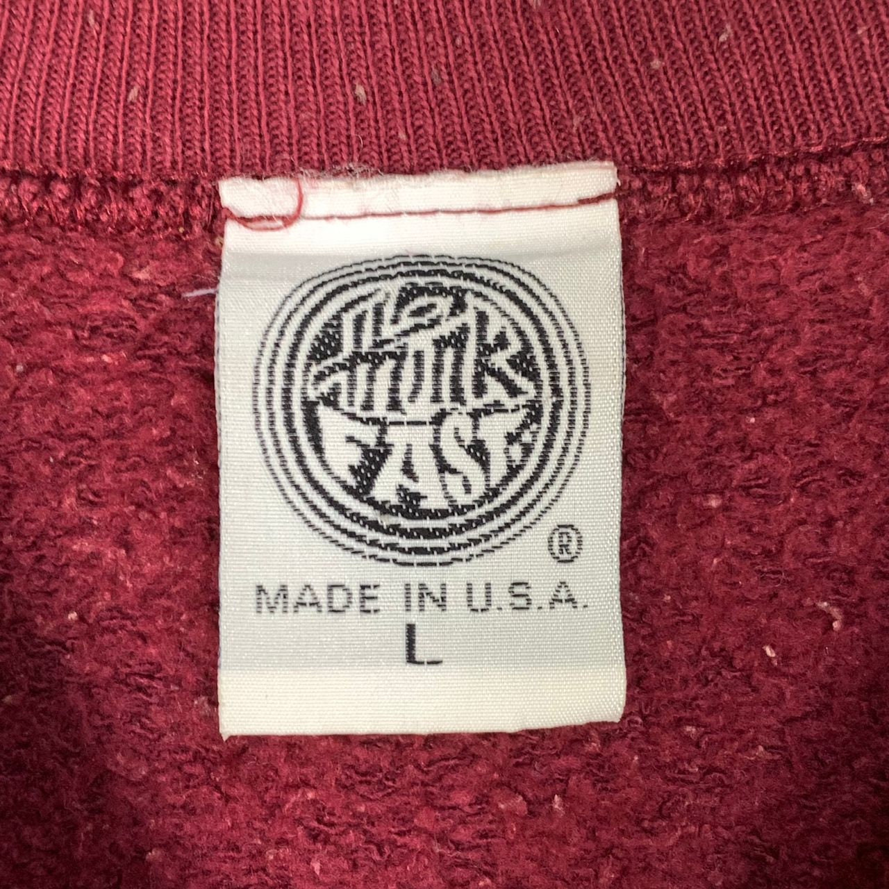 希少なヴィンテージ80年代90年代Think Fastスケートボードスウェット 